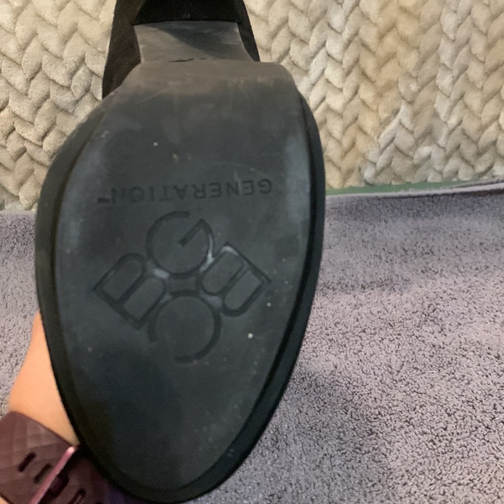 Bcbgeneration Leather Studded Ankle Boot Heels - image 7